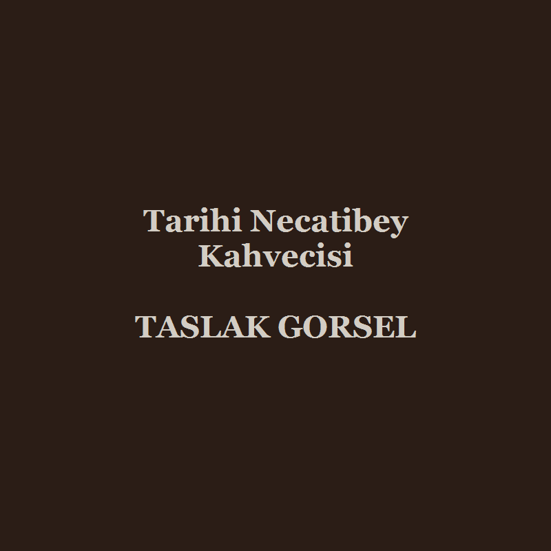 Öğütülmüş Türk Kahvesi 100 g — taslak görsel